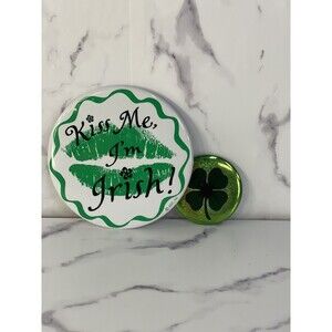 Vintage Irish Button Pins, 2